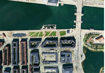 Der er foretaget over 1,5 millioner søgninger på salgspriser på Boliga, og et af de mest populære steder at søge er på Islands Brygge i København. Foto: Google