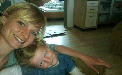 Dorthe Olsen fra Tårnby måtte en del igennem, før hun fandt drømmehuset. Foto: Privat