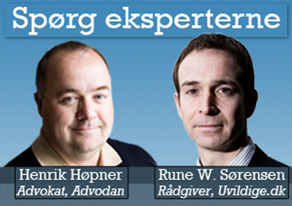Henrik Høpner og Rune W. Sørensen tager imod spørgsmål fra Boligas brugere