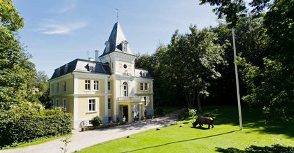 Liselund Ny Slot fungerer i dag som restaurant og hotel og kan købes for 13 mio. kr. Foto: Lilienhoff