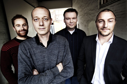 Boligas fire partnere: Jonas Åradsson (længst til venstre, Ricco Zuschlag, Bo Blangstrup og Tim Jensen. Foto: Erik Refner